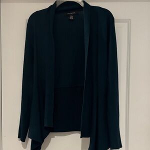 89th & Madison Deep Green Knit Cardigan